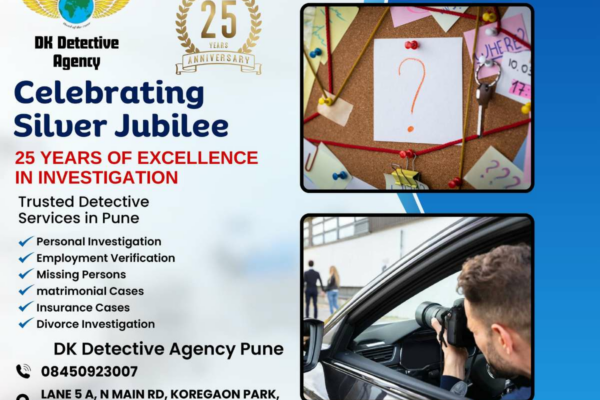 DK Detective Agency Pune Celebrates Silver Jubilee, Marks 25 Years of Excellence in Investigation