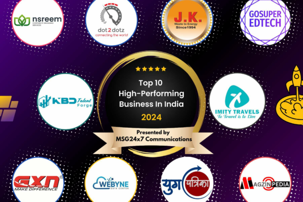 Celebrating the Top 10 High-Performing Businesses in India of 2024