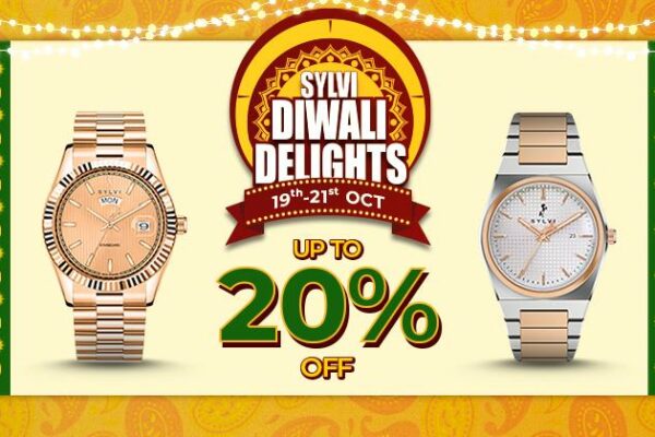 Get Ready for the Sylvi Diwali Delights Sale: Luxury Wristwatches at Unbeatable Festive Prices