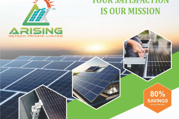 Arising Metech Pvt Ltd: Solar Structures and Accessories Manufacturer Powers India with Sustainable Components.