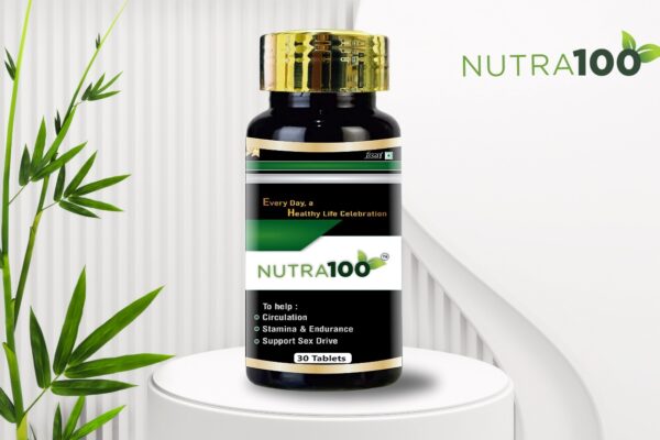 Tablet Nutra100 (Formula) 3X Stronger than Shilajit and Ashwagandha for Sexual Performance and Workout Stamina