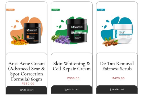 Sanctus Introduces Revolutionary Skincare Line: Skincare for all