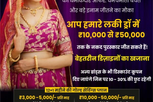Maanik Jewellers Monthly Gold Saving Plans 2024-25