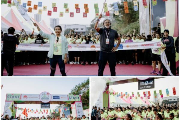 JBG Invincible Women’s Run powered by La Shield & Banking Partner Bank of Baroda with Pinkathon concludes with over 4,800 participants