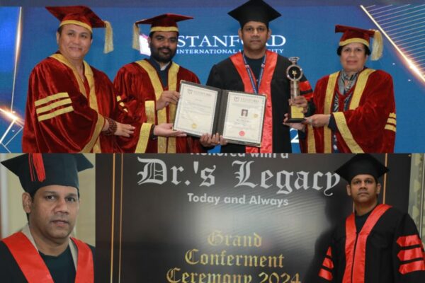Entrepreneur Sunil Krishnan Awarded Doctorate for Transformative Leadership in Global Business
