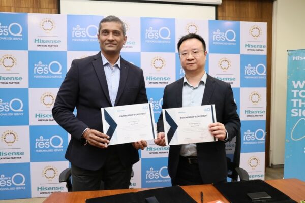 Hisense India Partners with Reliance resQ to Elevate After-Sales Service Nationwide