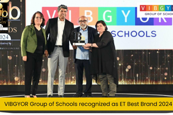 VIBGYOR Group of Schools recognized as ET Best Brand 2024
