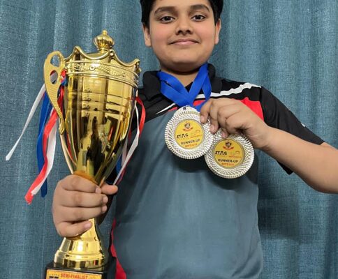 Shaurya Gupta: A budding sportsperson, multifaceted talent with a passion to play Table Tennis