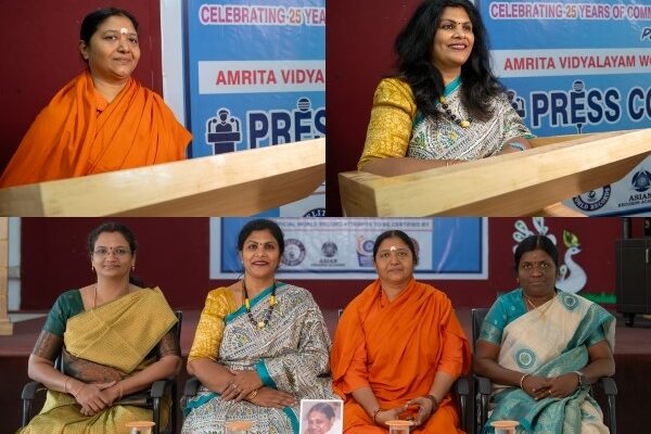Amrita Vidyalayam’s Silver Jubilee: Honoring Amma’s Vision with Elite World Records – Breaking Achievements