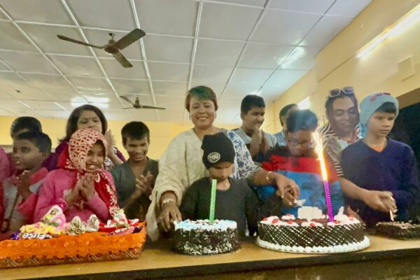 Putul Dhar Celebrates Her Birthday with Love and Laughter at the Calcutta Blind School