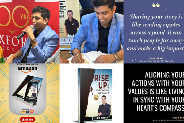 Rise Up and Transform Your Life with Sumit Bhatt’s Rise Up: Only You Can Lift Yourself