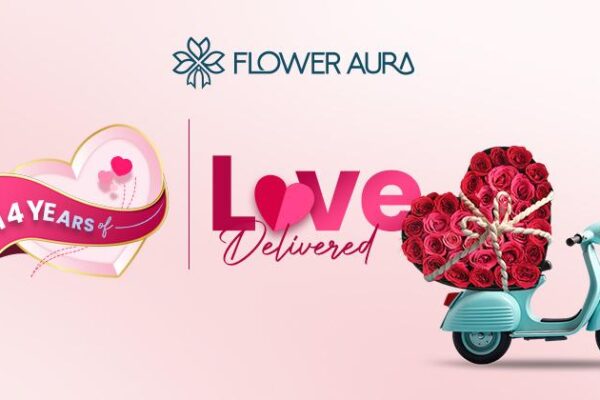 FlowerAura Celebrates 14 Years of Love with Valentine’s Day Theme: “Love Delivered”