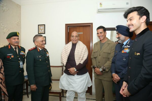 Veer Pahariya’s debut film ‘Sky Force’ gets a nod from Rajnath Singh!