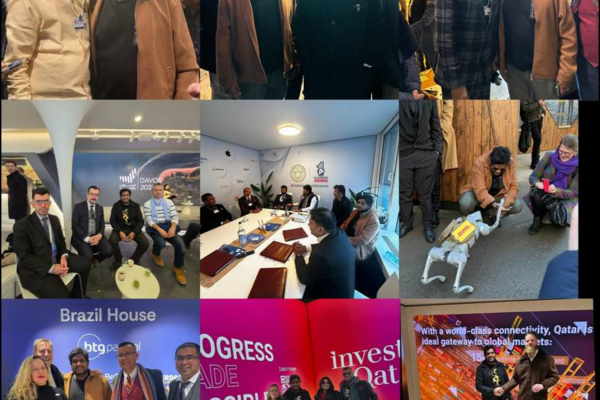 No. 1 Sridhar Rao Shines at the 55th World Economic Forum in Davos: A Visionary Leader in Technology and Innovation