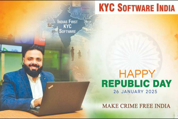 MD Salman of KYC Software Wishes a Happy Republic Day with a Vision for a Crime-Free India