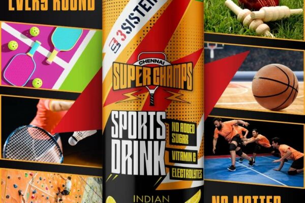 Samantha Prabhu’s Pickleball Team, Chennai Super Champs, and 3Sisters Join Forces to Launch India’s First Homegrown Sports Drink