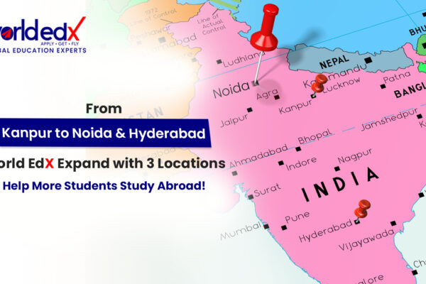 From Kanpur to Noida & Hyderabad: World EdX Expands with 3 Locations to Help More Students Study Abroad!