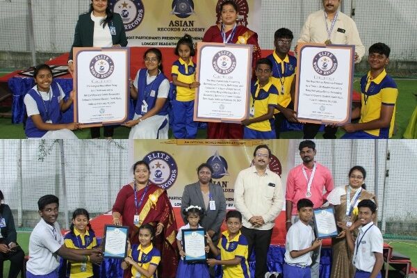 Marg Vidhyalaya Chennai Sets Three Elite World Records in a Historic Achievement