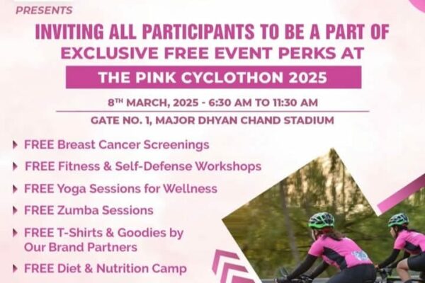 “Sashakt Naari, Sashakt Kal” : The Fit India Pink Cyclothon Season -2 – 2025