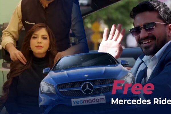 YesMadam Salon Rolls Out VIP Rides for Women’s Day – Arrive at the Salon in a Mercedes!