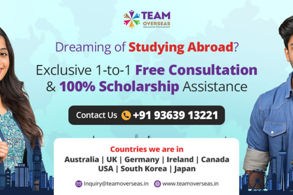 Team Overseas, Leading Overseas Education Consultancy Expands Across Tamil Nadu with Free 1-to-1 Consultation and 100% Scholarship Opportunities