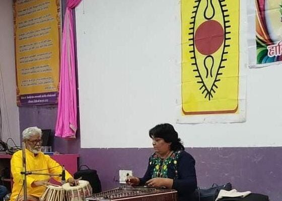 A Musical Legacy of Global Outreach by top grade first Santoor Maestro vidushi Dr. Varsha Agrawal and Tabla Wizard Pt. Lalit Mahant