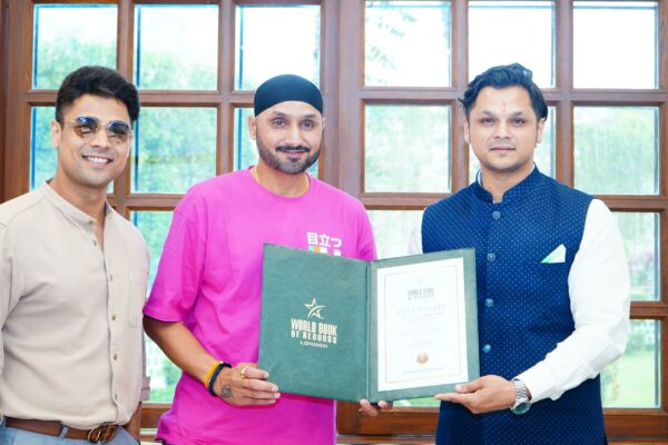 Harbhajan Singh Praises the Youth Icon of MP, Akash Singh Rajput, for Hosting the World’s Biggest Cricket Tournament in Surkhi