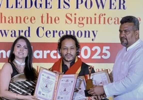 Maayur Jittsingh Kagade Honored with Bharat Gaurav Ratna Shri Sammaan Award and Padma Shri Sammaan Award