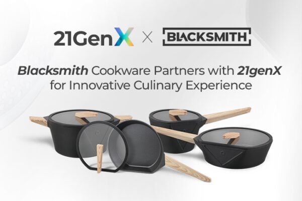 Blacksmith Cookware Partners with 21genX for Innovative Culinary Experience