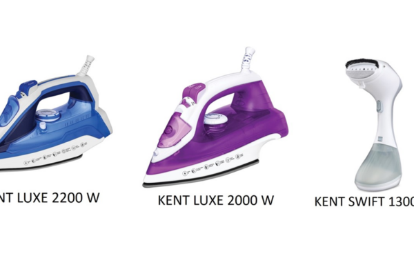 CRISP N SHARP CLOTHING WITH KENT’S PREMIUM RANGE OF STEAM IRONS AND SWIFT GARMENT STEAMER