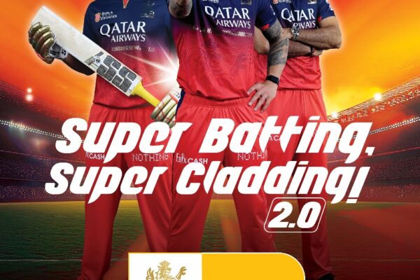Alstone – Premium Exterior Cladding Brand reunites with Royal Challengers Bengaluru Official cladding Partner for T20 Season 2025
