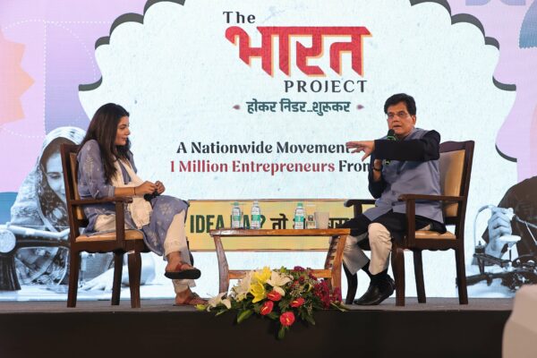 Hon’ble Minister Piyush Goyal Launches The Bharat Project to Create 1 Million Entrepreneurs Across India