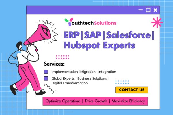 Youthtech Solutions Expands its Footprint in Business Technology Consulting with Comprehensive Odoo, ERP, Salesforce, SAP, and HubSpot Services