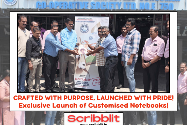 Scribblit Partners with Cochin Shipyard Employees’ Consumer Co-operative Society Ltd. to Launch Exclusive Customised Notebooks