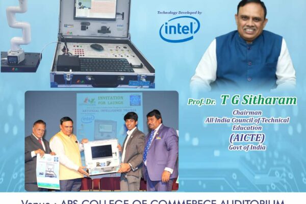 Vision Digital India Unveils India’s First AI Trainer Machine in Collaboration with Intel – A Major Milestone in AI Education launched by AICTE Chairman