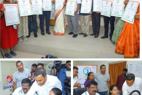 Niloufer Hospital Becomes the First Hospital to Roll Out Amruth Swasth Bharath in India