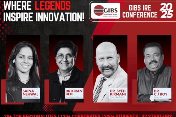 GIBS IRE Conference 2025: A Grand Celebration of Innovation with Saina Nehwal and 100+ Industry Icons at GIBS Business School, Bangalore