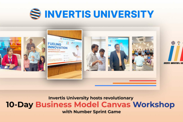 Invertis University Redefines Management Education with Revolutionary 10-Day Business Model Canvas Workshop