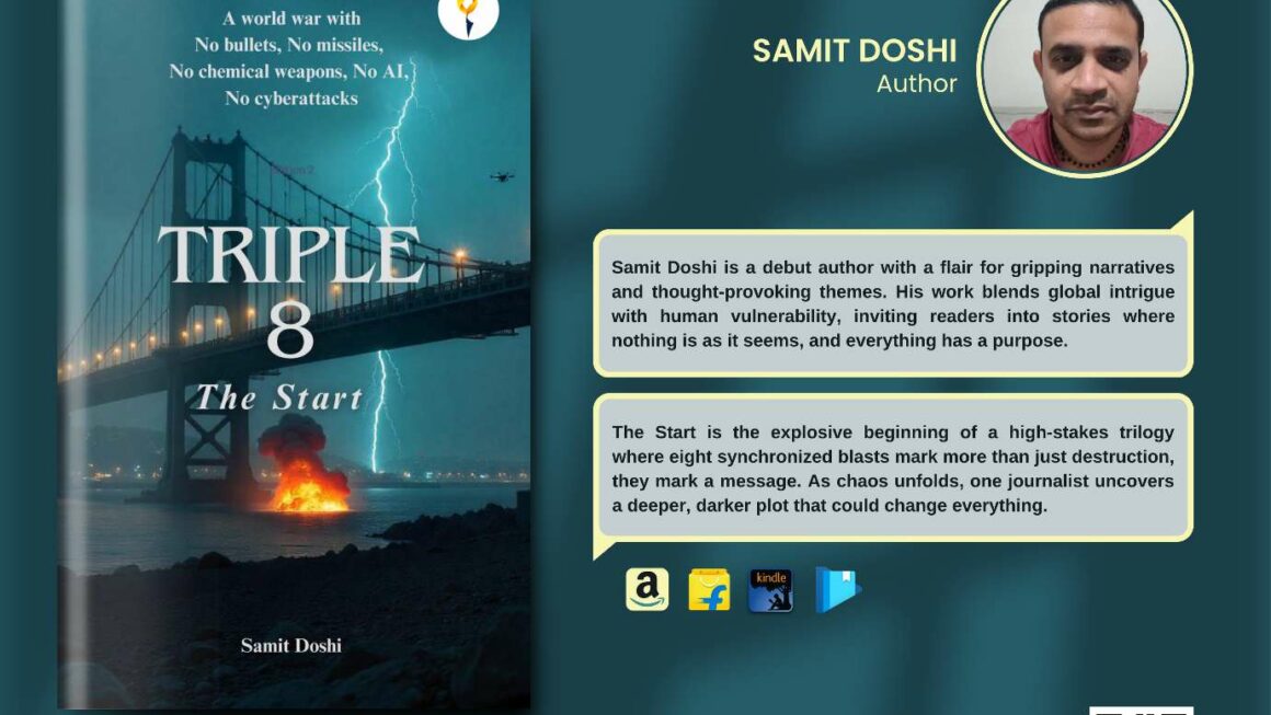 Debut Author Samit Doshi Drops a Global Thriller That Starts with a Bang, Literally