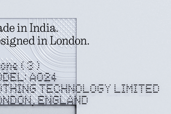 Nothing’s upcoming first true flagship smartphone, Phone (3), to be Made in India