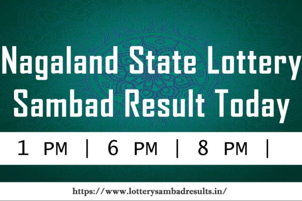 Nagaland State Lottery Offers Daily Jackpots of ₹1 Crore – Draws at 1 PM, 6 PM, and 8 PM