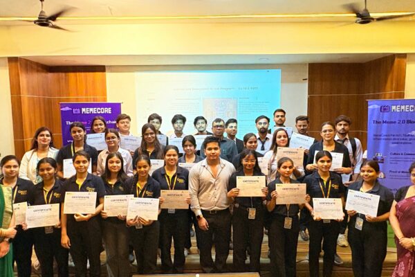 MemeCore Hosts Groundbreaking Blockchain Workshop in India: ₹82 Lakh Grant Fuels Innovation!