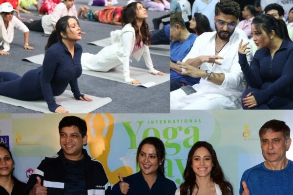 Amruta Fadnavis Ropes in Arjun Kapoor & Nushrratt Bharuccha for Soulful Yoga Day with 1,000 Marginalised Women