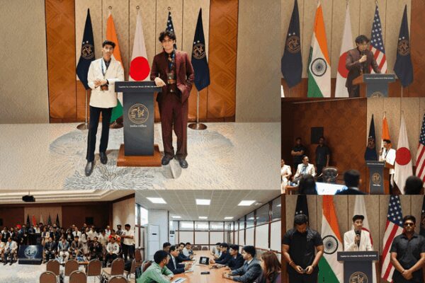 Dr. Suyash Litoriya & Dr. Umar Khan of Indo-American (AMN) Health and Research Foundation at the NPHRS Tokyo Regional Meet 2025