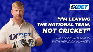 Exclusive interview with Heinrich Klaasen for 1xBet: “I’m leaving the national team, not cricket