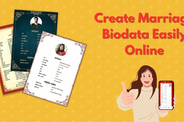 Create Marriage Biodata Easily Online