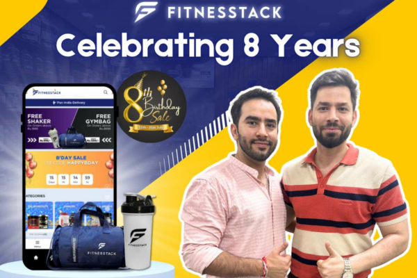 India’s Supplement Giant Is Back With Its Most Anticipated Sale of the Year — Fitnesstack Turns 8