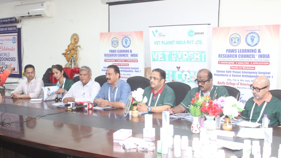 PLRC Leads the Way with High-Tech Veterinary Surgery Workshop in Jaipur