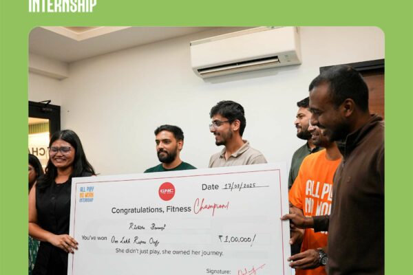 GNC India Crowns All Play No Work Internship Champion, Rishitha Devi Bonangi Transforms Herself and Wins ₹1 Lakh Cash Prize