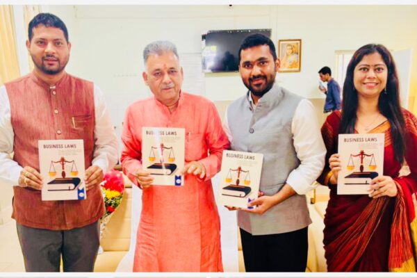 Higher Education Minister Releases “Business Laws” Book: A Milestone for Legal Education in Indore